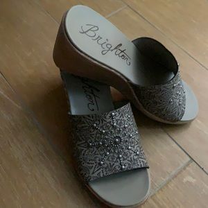 Brighton Milano wedge sandal Sz 7.5